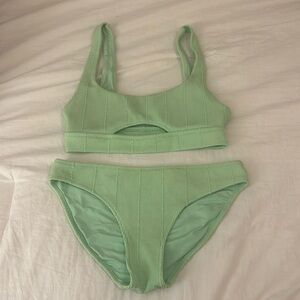 Light green aerie bikini